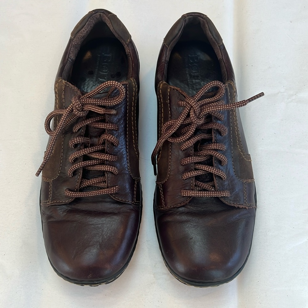 Mens Born Style M6478 Black Oxfords Sz 11
